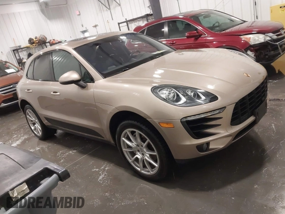 2016 Porsche Macan S with VIN WP1AB2A55GLB45496, listed as a IAAI auction lot 42145369 with 45,603 mi miles and . Bid and sale history available at DreamBid. Image 1.