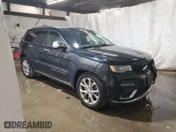 2019 Jeep Grand Cherokee Summit with VIN 1C4RJFJT4KC649429, listed as a Copart auction lot 79252744 with 26,406 mi miles and Salvage Title. Bid and sale history available at carsss.com. Image 4.