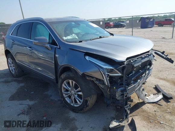 2020 Cadillac XT5 Premium Luxury FWD with VIN 1GYKNCRS4LZ160330, listed as a IAAI auction lot 42045955 with 77,974 mi miles and . Bid and sale history available at DreamBid. Image 1.
