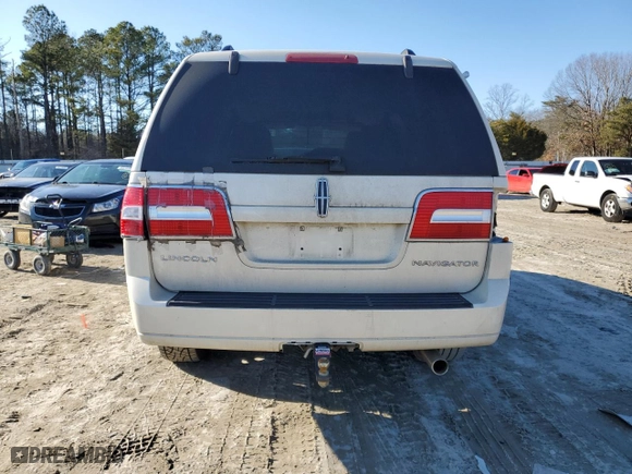 2007 Lincoln Navigator with VIN 5LMFU28587LJ25775, listed as a Copart auction lot 46646095 with 144,223 mi miles and Clean Title. Bid and sale history available at carsss.com. Image 6.