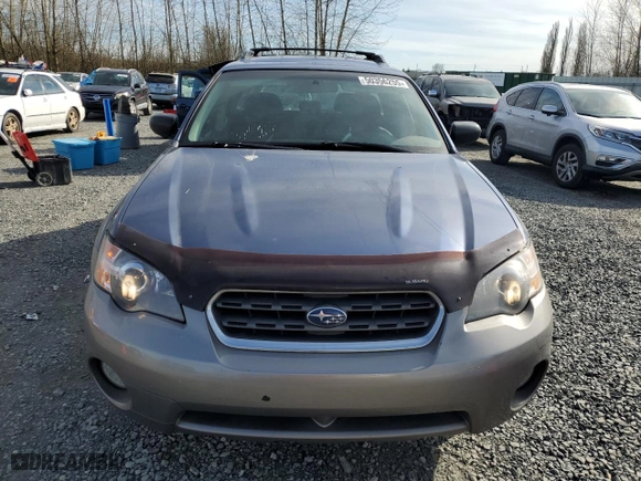 2005 Subaru Legacy Wagon (Natl) Outback with VIN 4S4BP61C257306837, listed as a Copart auction lot 50356255 with 188,254 mi miles and Salvage Title. Bid and sale history available at carsss.com. Image 5.