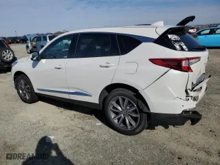 2021 Acura RDX w/Technology Package with VIN 5J8TC1H52ML013932, listed as a Copart auction lot 45125215 with 35,703 mi miles and Salvage Title. Bid and sale history available at carsss.com. Image 2.