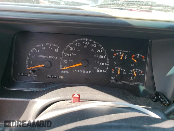 1998 GMC Yukon with VIN 1GKEK13RXWJ723572, listed as a Copart auction lot 65987314 with 237,503 mi miles and Salvage Title. Bid and sale history available at carsss.com. Image 9.