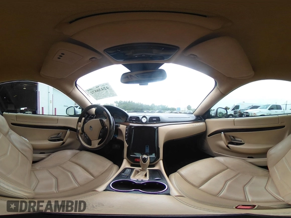 2013 Maserati GranTurismo Sport with VIN ZAM45VLA8D0072490, listed as a IAAI auction lot 42438872 with 84,214 mi miles and . Bid and sale history available at DreamBid. Image 18.