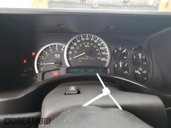 2006 Hummer H2 with VIN 5GRGN23U46H115817, listed as a Copart auction lot 73933564 with 128,671 mi miles and Salvage Title. Bid and sale history available at carsss.com. Image 9.