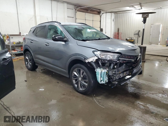 2022 Buick Encore GX Select with VIN KL4MMESL0NB010639, listed as a Copart auction lot 50519145 with 34,745 mi miles and Salvage title. Bid and sale history available at DreamBid. Image 4.