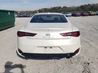2021 Infiniti Q60 Luxe with VIN JN1EV7KK0MM410099, listed as a Copart auction lot 48942315 with 34,017 mi miles and Salvage Title. Bid and sale history available at DreamBid. Image 6.