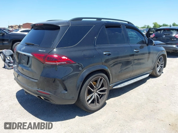 2022 Mercedes-Benz GLE 580 with VIN 4JGFB8GB8NA789179, listed as a IAAI auction lot 42309048 with 33,078 mi miles and . Bid and sale history available at DreamBid. Image 4.