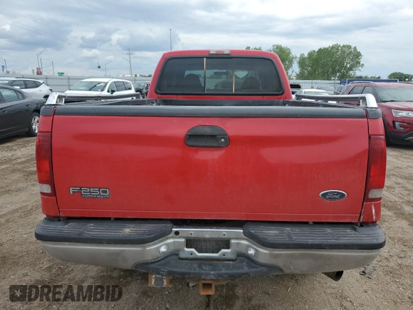 2001 Ford F-350 XL z VIN 3FTSW31F11MA52473, wystawiony jako Copart lot #58697325 z przebiegiem 258 150 mil mil oraz Szkoda całkowita • Salvage title. Historia ofert i sprzedaży dostępna na DreamBid. Obrazek 6.