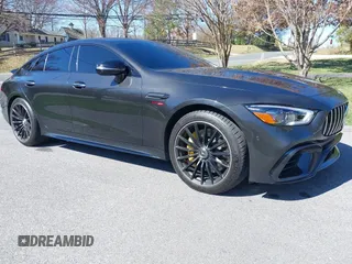 2019 Mercedes-Benz AMG GT 63 S z VIN WDD7X8KB5KA001297, wystawiony jako IAAI lot #41908667 z przebiegiem 53 106 mil mil oraz . Historia ofert i sprzedaży dostępna na DreamBid. Obrazek 1.