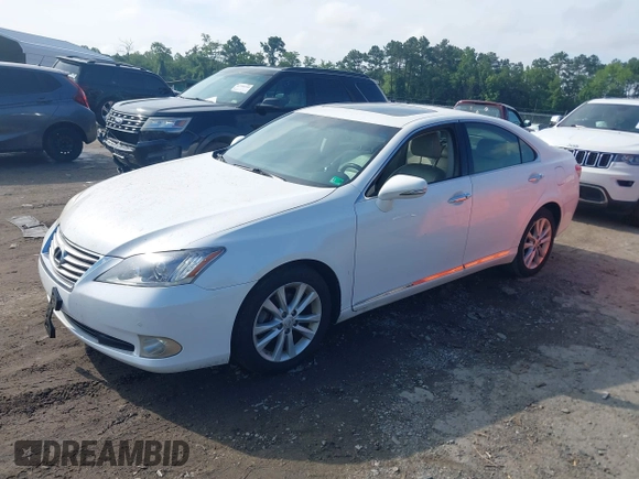 2012 Lexus ES 330 with VIN JTHBK1EG4C2485457, listed as a IAAI auction lot 42723326 with 204,256 mi miles and . Bid and sale history available at DreamBid. Image 2.