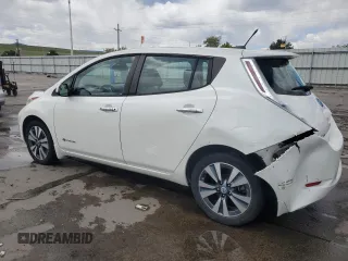 2013 Nissan LEAF SV with VIN 1N4AZ0CP7DC408914, listed as a Copart auction lot 53995905 with 63,652 mi miles and Salvage Title. Bid and sale history available at carsss.com. Image 2.