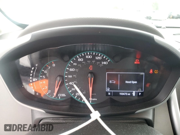 2020 Chevrolet Sonic LT with VIN 1G1JG6SB5L4125891, listed as a Copart auction lot 48792155 with 113,473 mi miles and Salvage Title. Bid and sale history available at DreamBid. Image 9.
