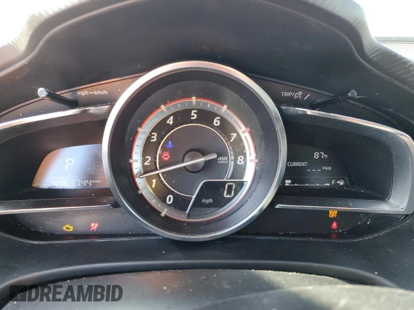 2015 Mazda 3 S Touring with VIN JM1BM1V39F1227583, listed as a Copart auction lot 76681734 with 163,744 mi miles and Salvage Title. Bid and sale history available at DreamBid. Image 9.
