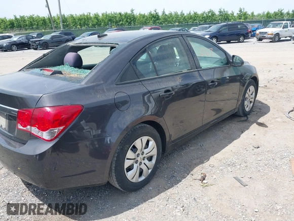 2014 Chevrolet Cruze LS with VIN 1G1PA5SGXE7186074, listed as a IAAI auction lot 42302567 with 152,927 mi miles and . Bid and sale history available at DreamBid. Image 4.