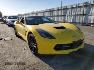 2016 Chevrolet Corvette Z51 2LT with VIN 1G1YK2D78G5121980, listed as a Copart auction lot 56662664 with 0 mi miles and Salvage Title. Bid and sale history available at carsss.com. Image 4.