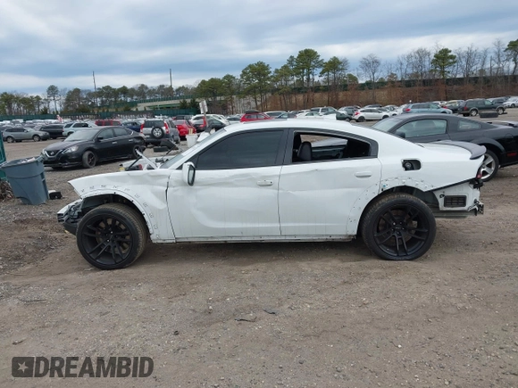 2021 Dodge Charger Scat Pack Widebody with VIN 2C3CDXGJ8MH584470, listed as a IAAI auction lot 41887401 with 18,989 mi miles. Bid and sale history available at carsss.com. Image 14.