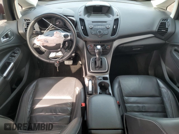 2017 Ford C-Max SE with VIN 1FADP5AU2HL117185, listed as a Copart auction lot 50400125 with 90,133 mi miles and Salvage Title. Bid and sale history available at carsss.com. Image 8.