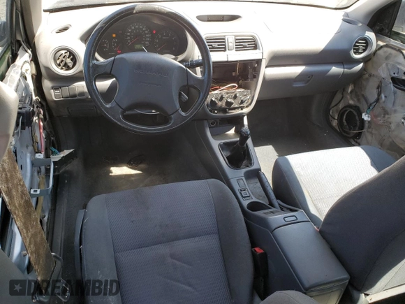 2004 Subaru Impreza TS с VIN JF1GG65574G806731, выставлен на аукционе Copart как лот 59594484 с пробегом 207 871 миль миль и Чистый • Clean title. История ставок и продаж доступна на DreamBid. Изображение 8.