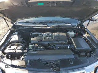 2019 Nissan Armada Platinum with VIN JN8AY2NF3K9350845, listed as a Copart auction lot 47219855 with 64,743 mi miles and Salvage title. Bid and sale history available at DreamBid. Image 12.