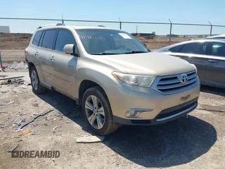 2011 Toyota Highlander Limited with VIN 5TDYK3EH1BS031724, listed as a IAAI auction lot 41968311 with 183,371 mi miles and . Bid and sale history available at DreamBid. Image 1.