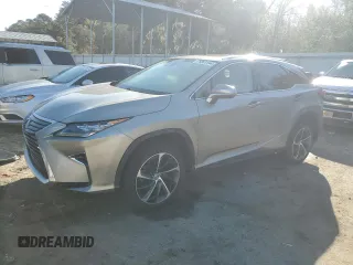 2017 Lexus RX with VIN 2T2BGMCA8HC017531, listed as a Copart auction lot 75051144 with 51,648 mi miles and Salvage Title. Bid and sale history available at carsss.com. Image 1.