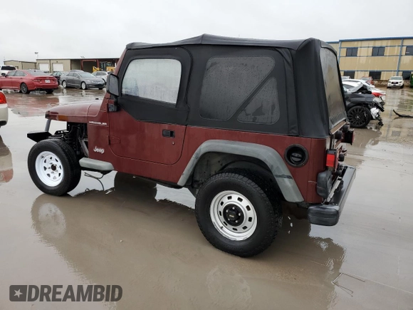 2001 Jeep Wrangler SE with VIN 1J4FA29P71P361442, listed as a Copart auction lot 54950585 with 169,653 mi miles and Clean Title. Bid and sale history available at carsss.com. Image 2.