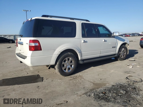 2008 Ford Expedition Max SSV with VIN 1FMFK15568LA26039, listed as a Copart auction lot 84235424 with 228,619 mi miles and Salvage title. Bid and sale history available at DreamBid. Image 3.