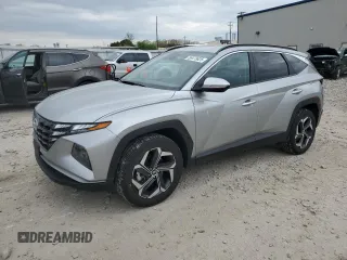 2023 Hyundai Tucson SEL z VIN 5NMJFCAEXPH236650, wystawiony jako Copart lot #56473625 z przebiegiem 45 041 mil mil oraz Szkoda całkowita • Salvage title. Historia ofert i sprzedaży dostępna na DreamBid. Obrazek 1.