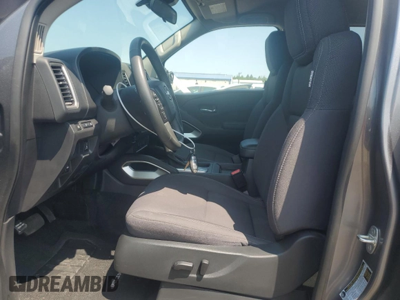 2024 Nissan Frontier SV with VIN 1N6ED1FKXRN605620, listed as a Copart auction lot 59854695 with 8,828 mi miles and Salvage title. Bid and sale history available at DreamBid. Image 7.