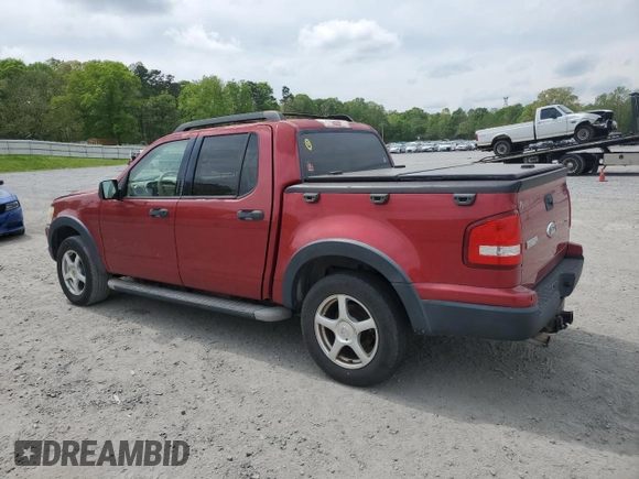 2007 Ford Explorer Sport Trac XLT with VIN 1FMEU51K97UA20995, listed as a Copart auction lot 52847805 with 113,950 mi miles and Clean title. Bid and sale history available at DreamBid. Image 2.