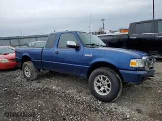2010 Ford Ranger XLT with VIN 1FTLR4FE3APA70565, listed as a Copart auction lot 52052535 with 155,577 mi miles and Salvage Title. Bid and sale history available at carsss.com. Image 4.