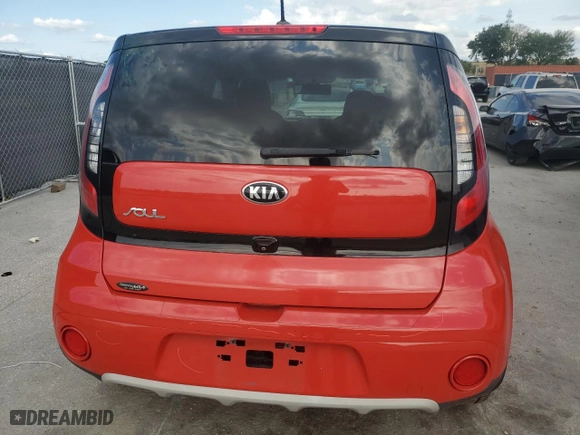 2019 Kia Soul + with VIN KNDJP3A54K7666154, listed as a Copart auction lot 52204525 with 94,060 mi miles and Non Repairable. Bid and sale history available at carsss.com. Image 6.