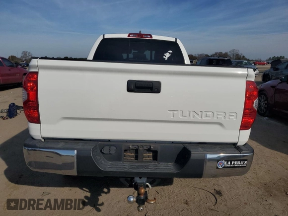 2020 Toyota Tundra 2WD SR with VIN 5TFRY5F17LX262445, listed as a Copart auction lot 43145845 with 64,060 mi miles and Salvage Title. Bid and sale history available at carsss.com. Image 6.