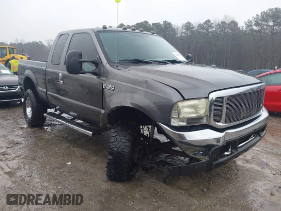 2004 Ford F-250 XL with VIN 1FTNX21P54EC50710, listed as a IAAI auction lot 41541098 with 205,003 mi miles and . Bid and sale history available at DreamBid. Image 1.