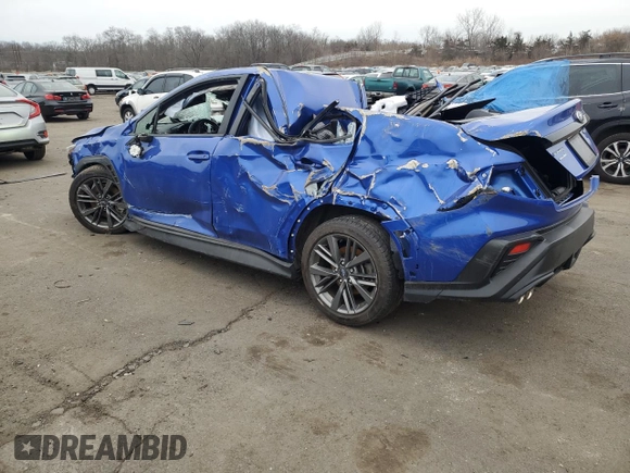 2024 Subaru WRX with VIN JF1VBAB60R9801484, listed as a Copart auction lot 87291904 with 2,887 mi miles and Salvage Title. Bid and sale history available at carsss.com. Image 2.