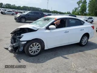 2018 Nissan Sentra SV с VIN 3N1AB7AP5JY270824, выставлен на аукционе Copart как лот 57481915 с пробегом 105 575 миль миль и Списание • Salvage title. История ставок и продаж доступна на DreamBid. Изображение 1.