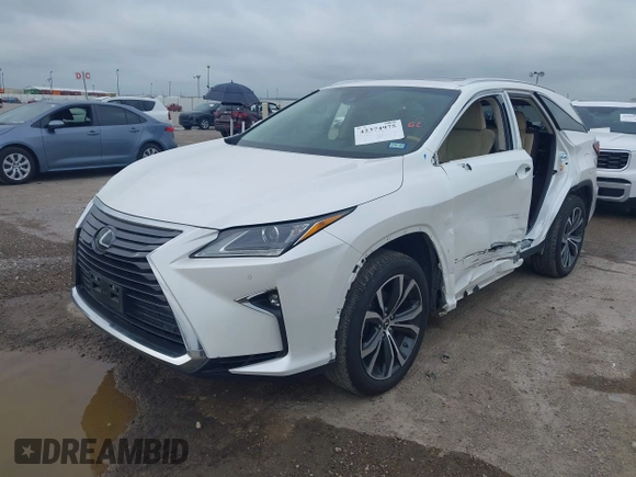 2019 Lexus RX 350L Premium with VIN JTJGZKCAXK2014142, listed as a IAAI auction lot 42374975 with 46,089 mi miles and . Bid and sale history available at DreamBid. Image 17.