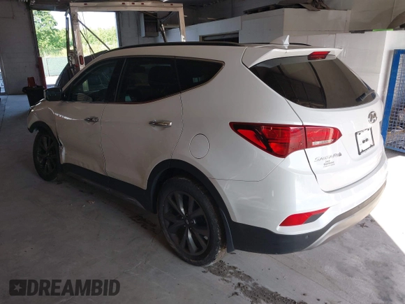 2017 Hyundai Santa Fe Ultimate with VIN 5XYZWDLA2HG491338, listed as a IAAI auction lot 42590671 with 114,521 mi miles and . Bid and sale history available at DreamBid. Image 3.