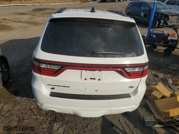 2023 Dodge Durango R/T Plus with VIN 1C4SDJCT6PC691178, listed as a Copart auction lot 77088574 with 23,725 mi miles and Salvage Title. Bid and sale history available at carsss.com. Image 6.