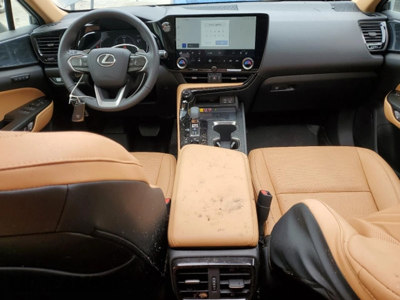 2022 Lexus NX with VIN 2T2GKCEZ8NC009023, listed as a Copart auction lot 74852064 with 20,454 mi miles and Salvage Title. Bid and sale history available at carsss.com. Image 8.