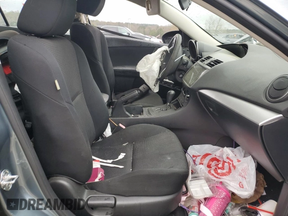 2013 Mazda 3 i SV with VIN JM1BL1TF7D1771755, listed as a Copart auction lot 50031635 with 197,850 mi miles and Non Repairable. Bid and sale history available at DreamBid. Image 7.