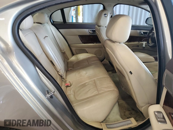 2011 Jaguar XF with VIN SAJWA0FB5BLR85673, listed as a Copart auction lot 51808035 with 186,541 mi miles and Salvage Title. Bid and sale history available at carsss.com. Image 10.