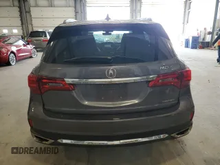 2017 Acura MDX Advance with VIN 5FRYD4H82HB001719, listed as a Copart auction lot 54055205 with 106,527 mi miles and Salvage title. Bid and sale history available at DreamBid. Image 6.