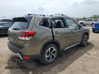 2024 Subaru Forester Touring with VIN JF2SKAMC7RH419587, listed as a Copart auction lot 57151525 with 8,830 mi miles and Salvage title. Bid and sale history available at DreamBid. Image 3.