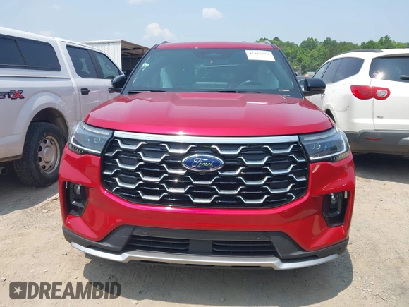 2025 Ford Explorer with VIN 1FMUK8HH4SGB44547, listed as a IAAI auction lot 42427779 with 3,008 mi miles and . Bid and sale history available at DreamBid. Image 12.