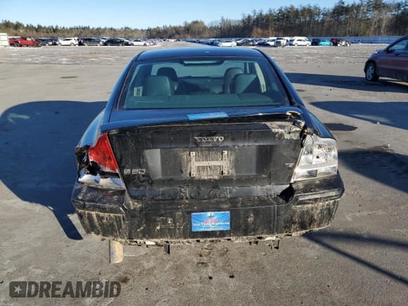 2006 Volvo S60 2.4L Turbo with VIN YV1RS547962518427, listed as a Copart auction lot 42619185 with 0 mi miles and Salvage Title. Bid and sale history available at carsss.com. Image 6.