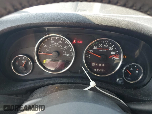 2016 Jeep Wrangler Unlimited Rubicon Hard Rock with VIN 1C4BJWFG3GL144941, listed as a Copart auction lot 45716865 with 91,532 mi miles and Salvage Title. Bid and sale history available at carsss.com. Image 9.