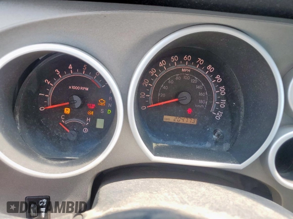 2012 Toyota Sequoia SR5 with VIN 5TDZY5G16CS041407, listed as a Copart auction lot 52208675 with 204,773 mi miles and Non Repairable. Bid and sale history available at carsss.com. Image 9.