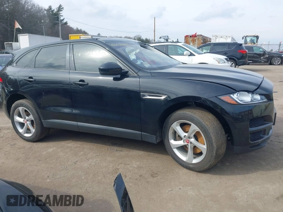 2018 Jaguar F-Pace 30t Premium with VIN SADCJ2GX9JA237496, listed as a IAAI auction lot 41672620 with 80,061 mi miles and . Bid and sale history available at DreamBid. Image 13.